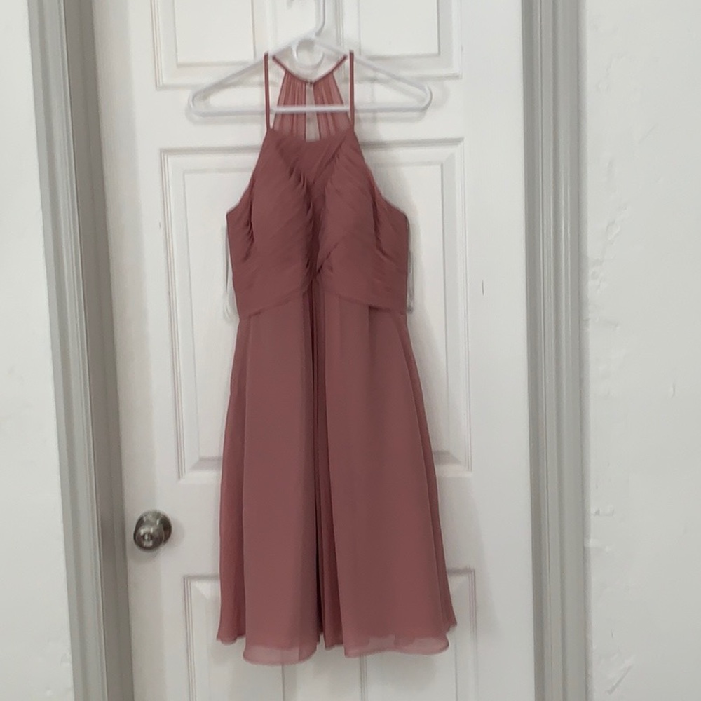 Azazie Adriana Dusty Rose